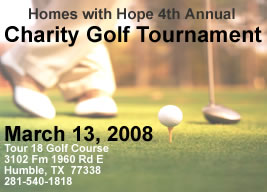 Homes with Hope 4th Annual Charity Golf Tournament