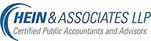 Hein & Associates, LLP Certified Public Accountants and Advisors